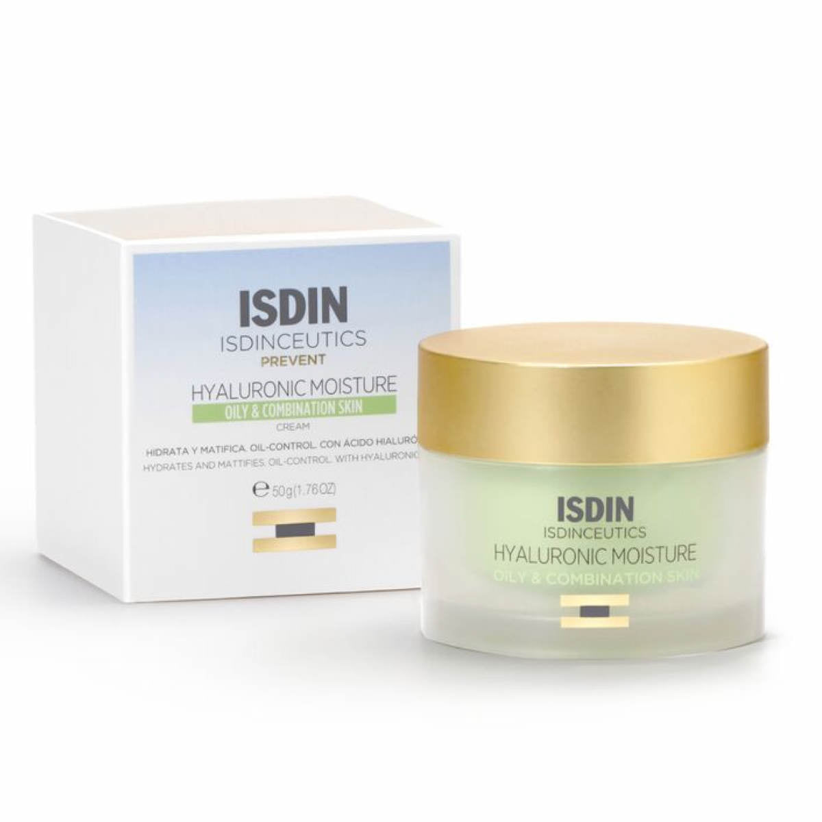 Isdin Isdinceutics Hyaluronic Moisture Oily Pele Oleosa e Mista 50g
