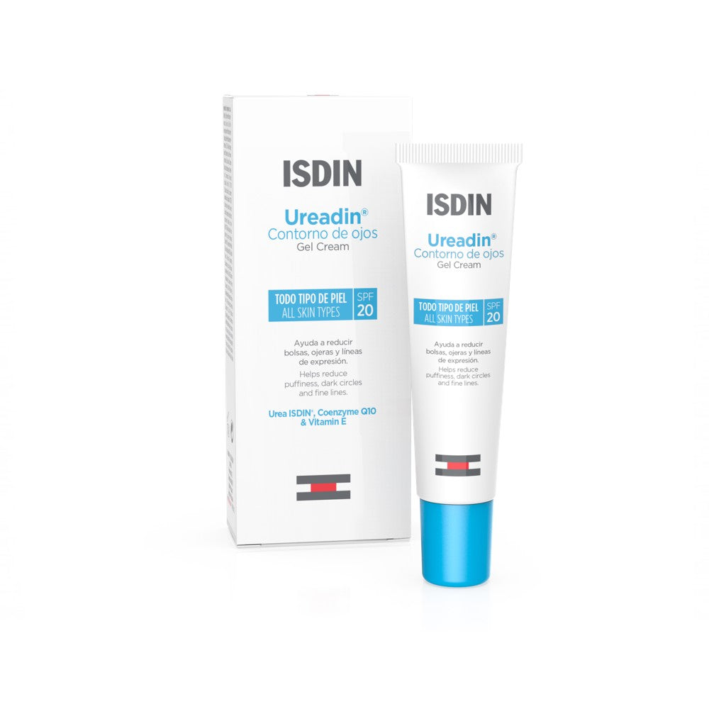 Isdin Ureadin Contorno de Olhos em Creme-Gel FPS 20 15 ml