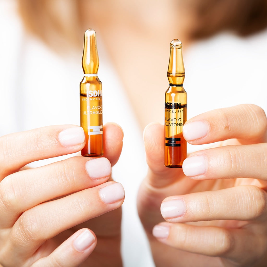 Isdinceutics Flavo-C Day & Night Ampolas Antioxidantes 10+10 ml