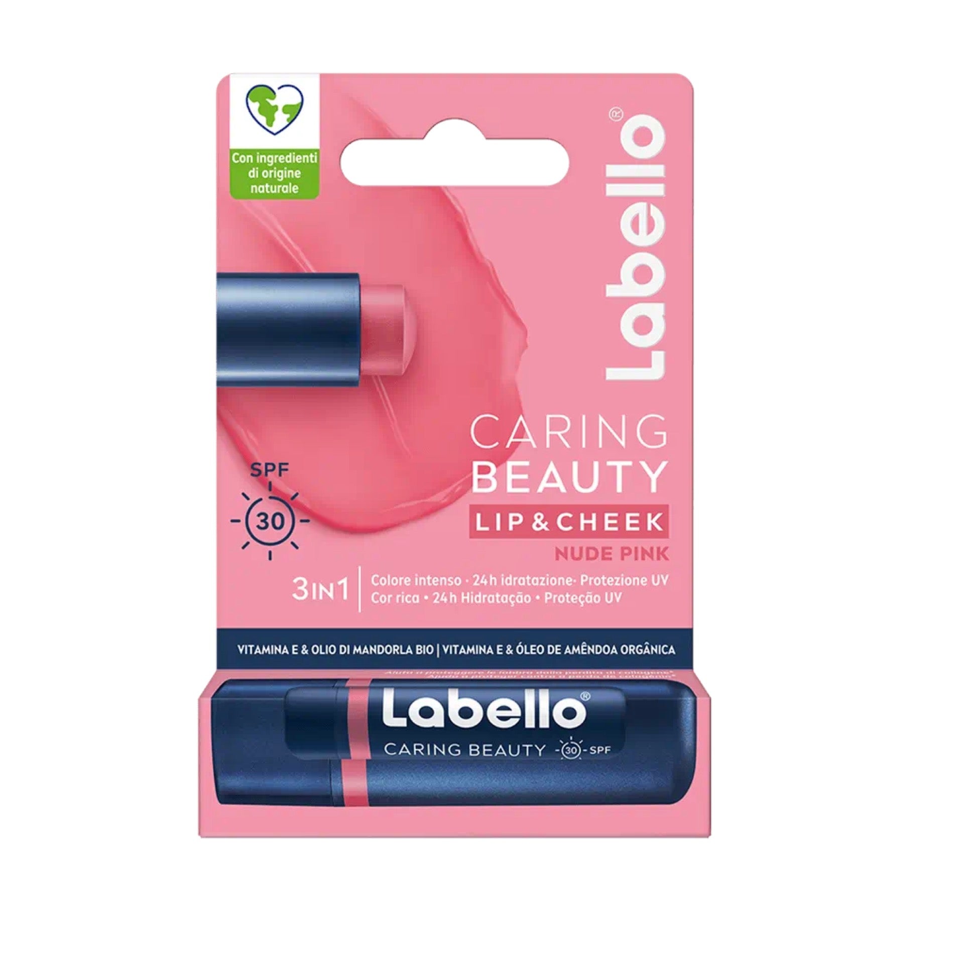Labello Caring Beauty Lip & Cheek Nude Pink 5 ml