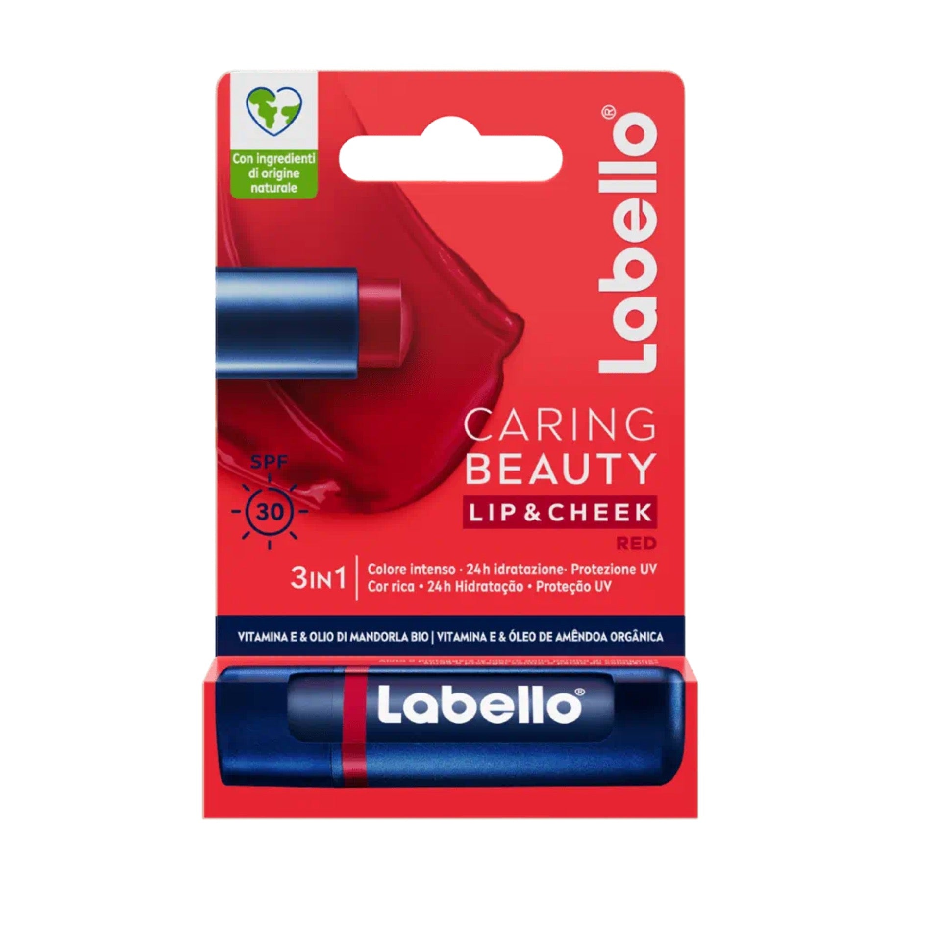 Labello Caring Beauty Lip & Cheek Red 5ml