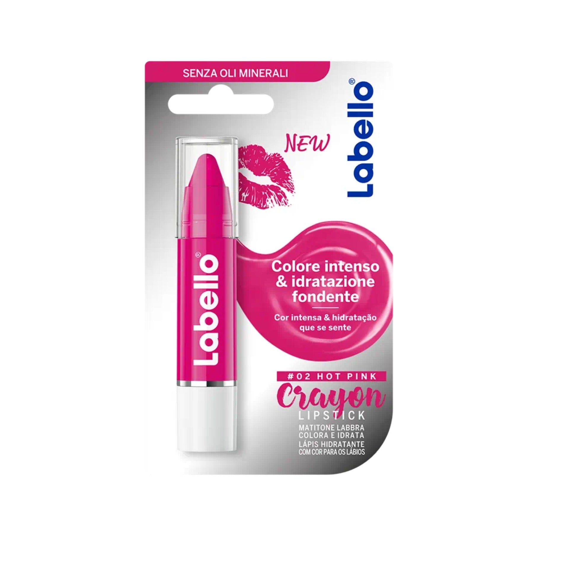 Labello Crayon Hot Pink 3g