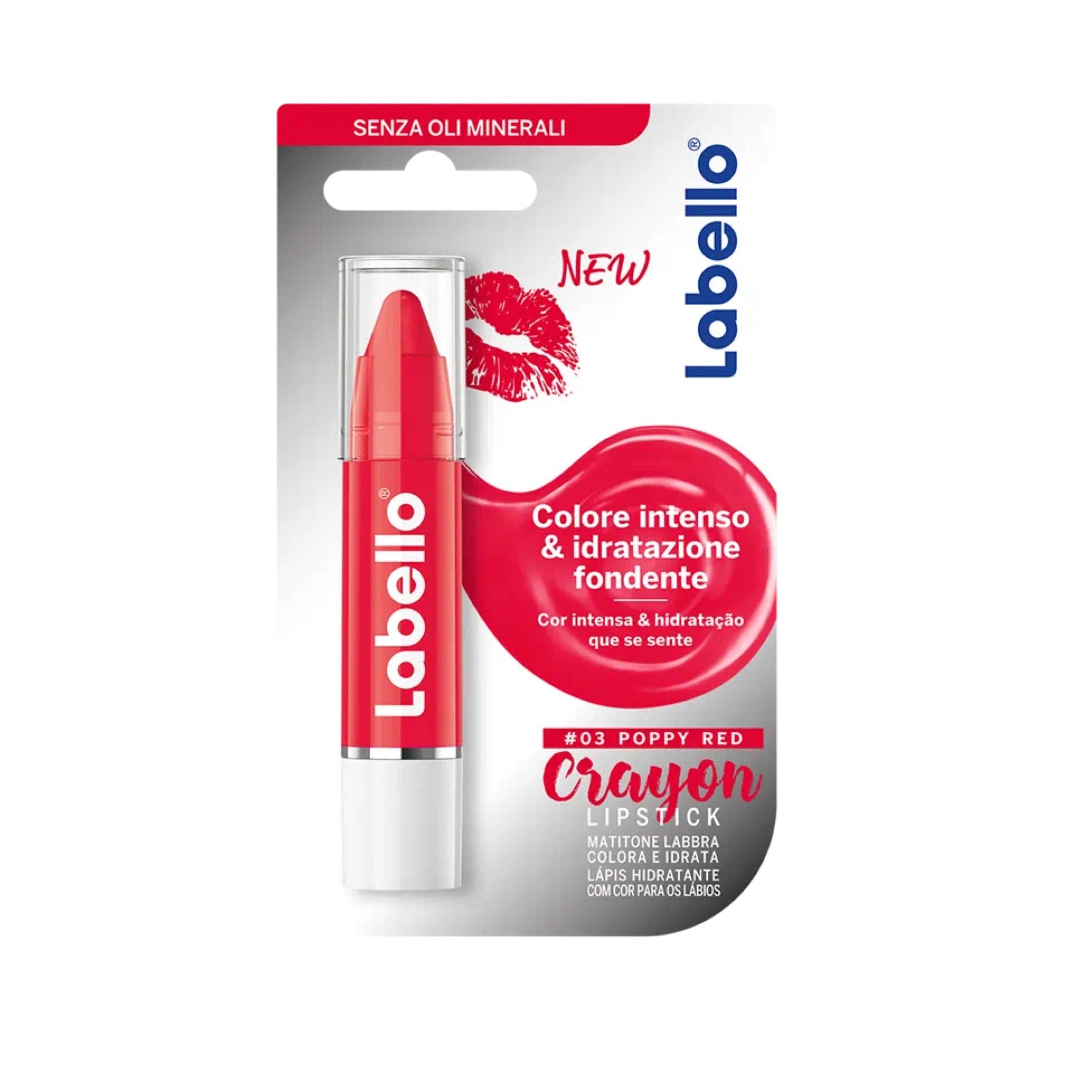 Labello Lápis Vermelho 3g