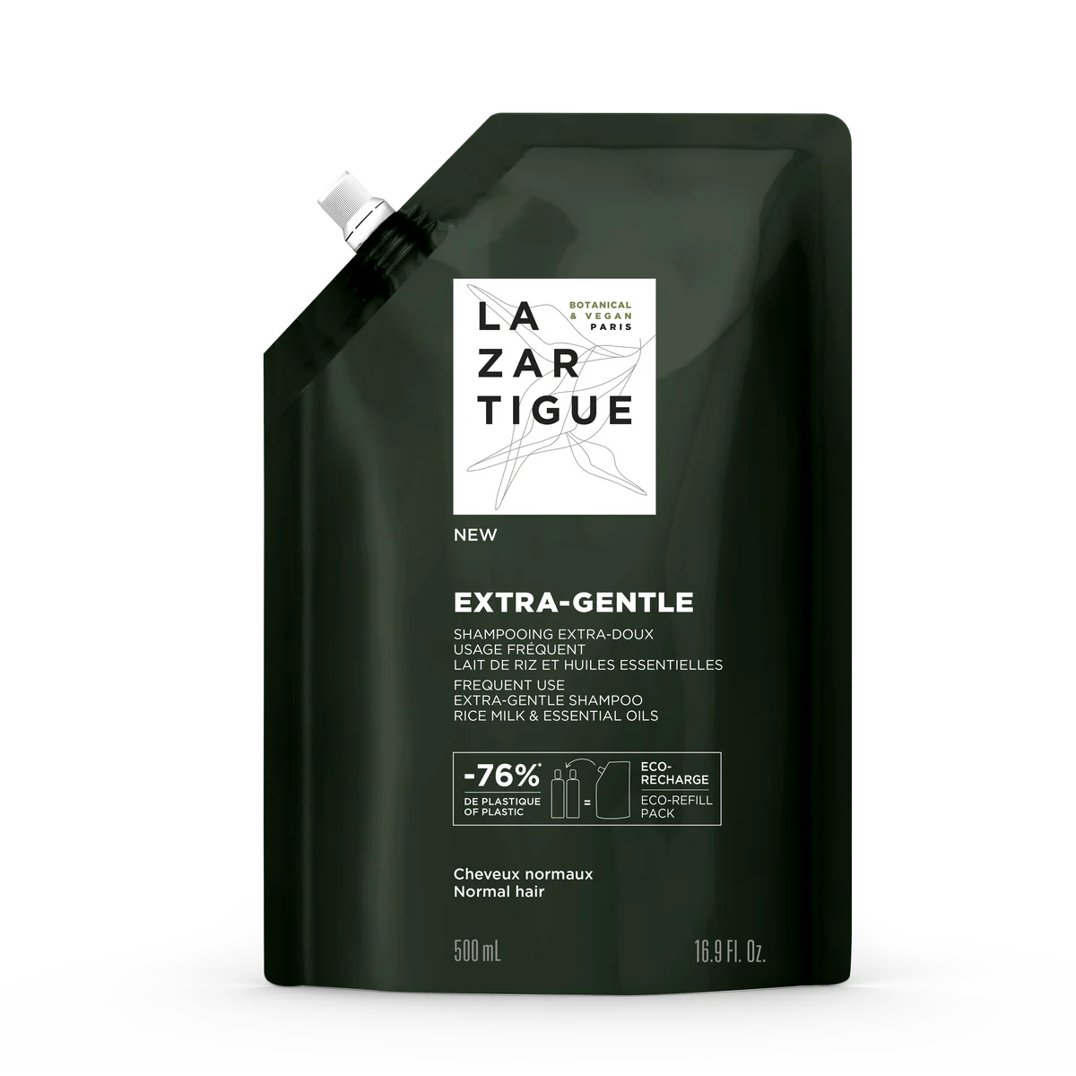 Lazartigue Extra-Gentle Recarga 500ml