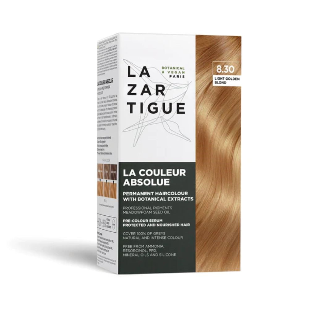 Lazartigue La Couleur Absolue 8.30 Coloração Permanente – Louro Claro Dourado