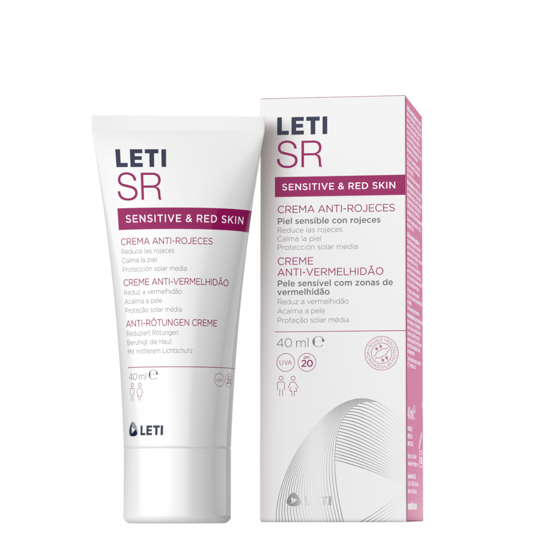 Leti SR Creme Anti-Rosáceas Sem Cor 40ml