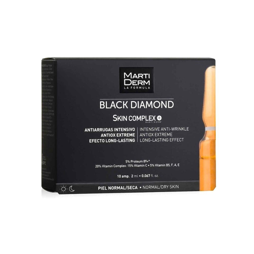 Martiderm Black Diamond Skin Complex 10 ampolas