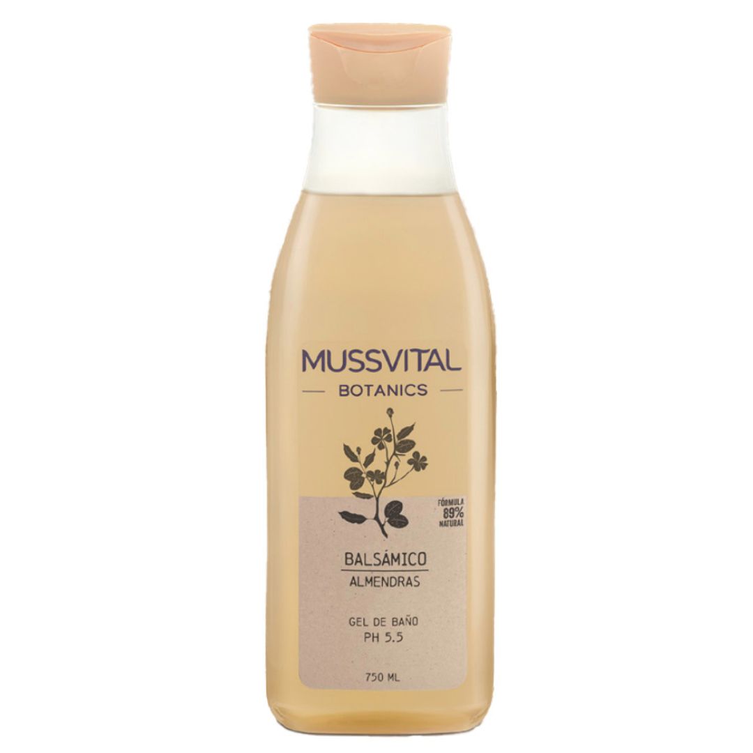 Mussvital Botanics Gel de Banho Amêndoa 750ml