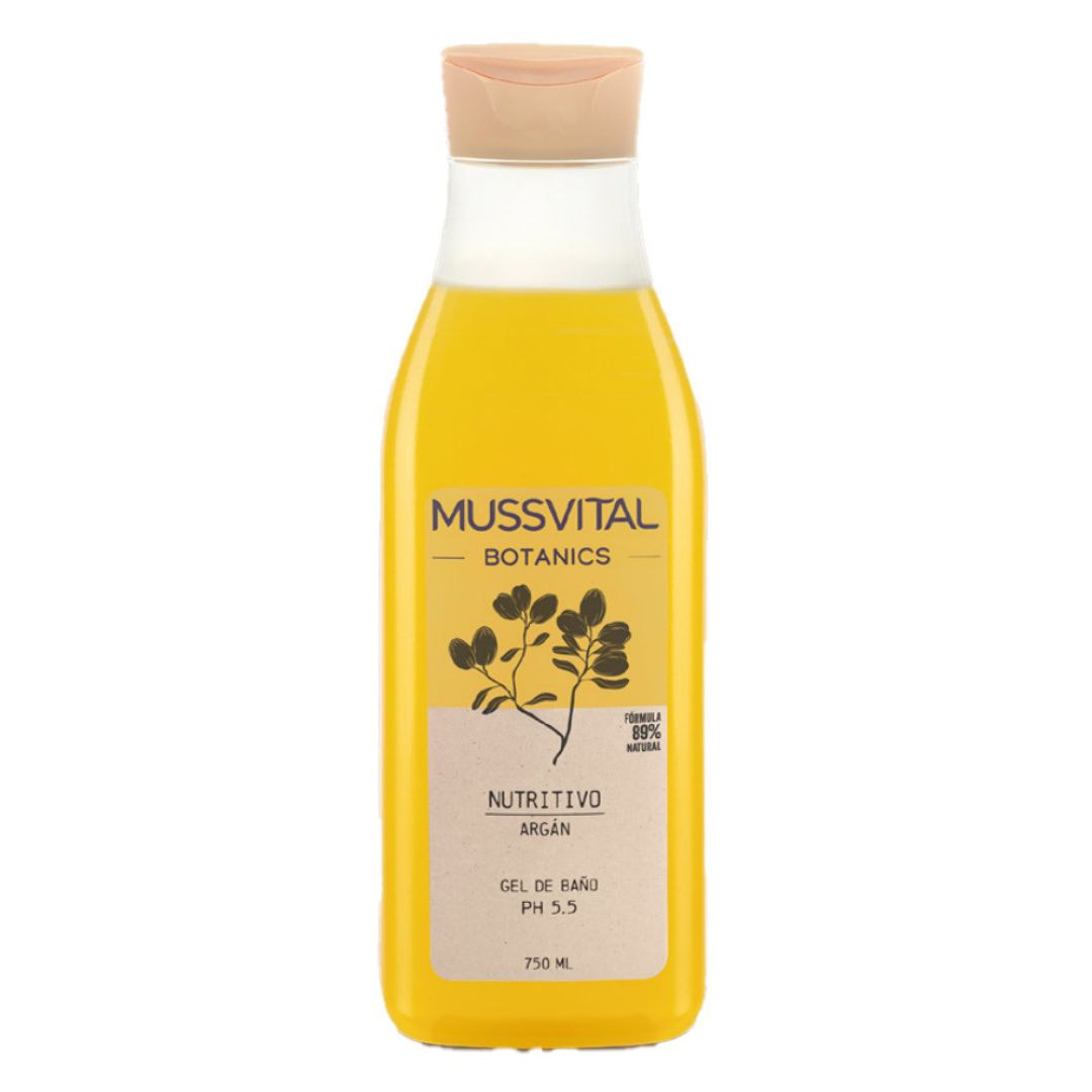 Mussvital Botanics Gel de Banho Argão 750ml