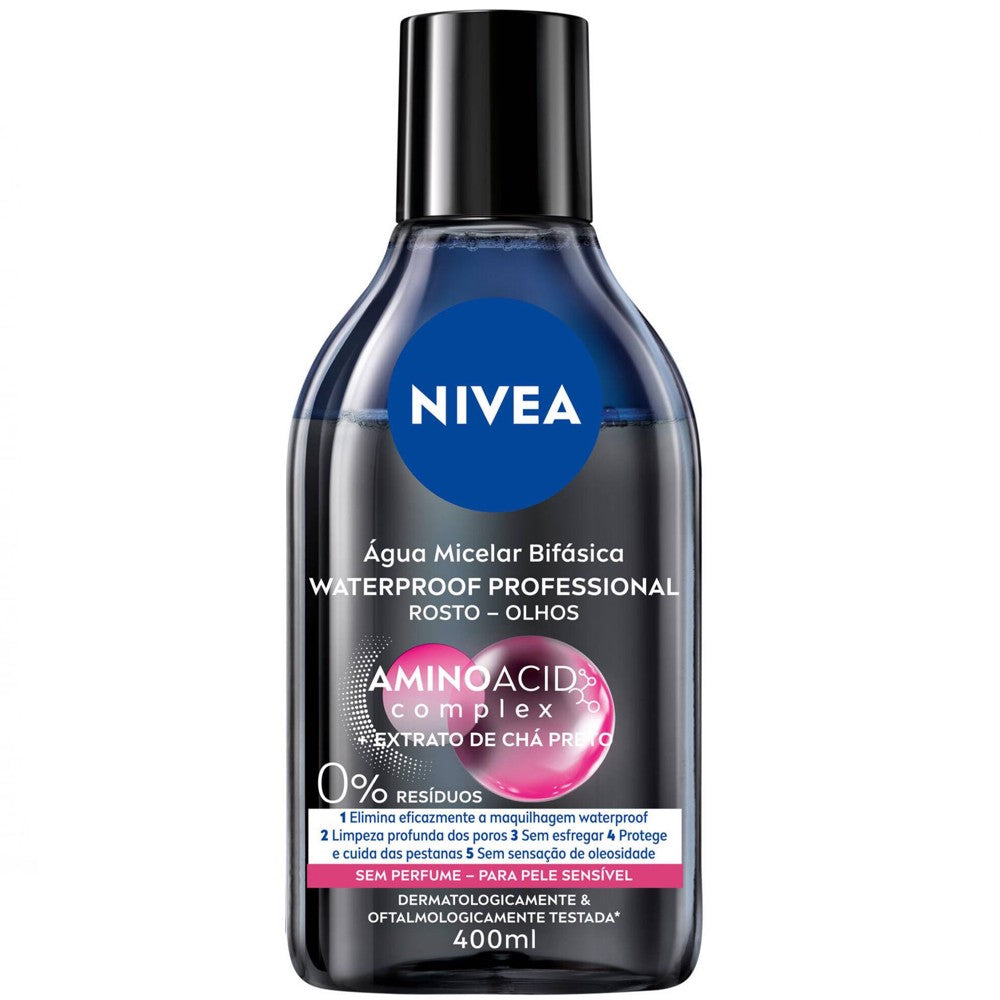 ماء ميسيلار ثنائي الطور من نيفيا بروفيشنال 400 مل