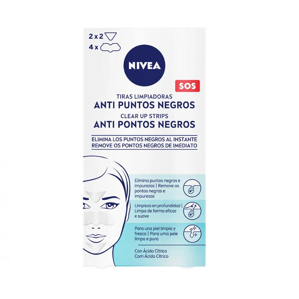 Nivea Clear-Up Bandas Anti Pontos Negros 6 unidades