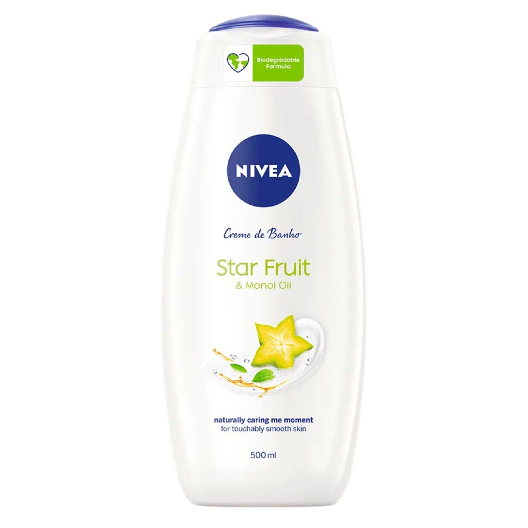 Nivea Creme de Banho Star Fruit & Monoi Oil 500 ml