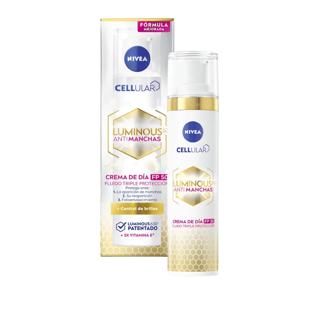 Nivea Creme De Dia FP50 Cellullar Luminous630 Antimanchas 40 ml