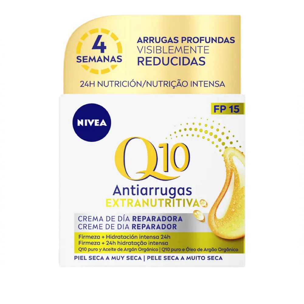 Nivea Creme de Dia Q10 Antirrugas Extra Nutritivo FPS15 50 ml