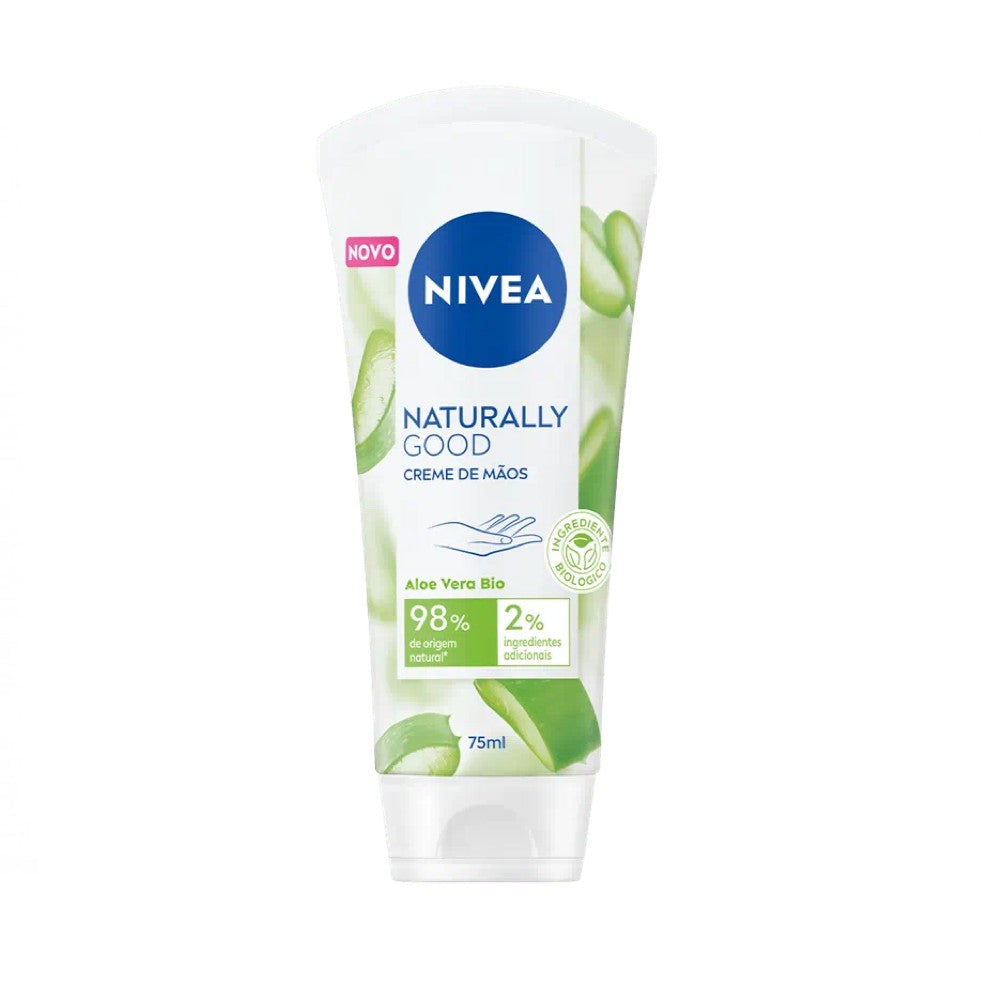 Nivea Creme de Mãos Naturally Good Aloe Vera Bio 75 ml