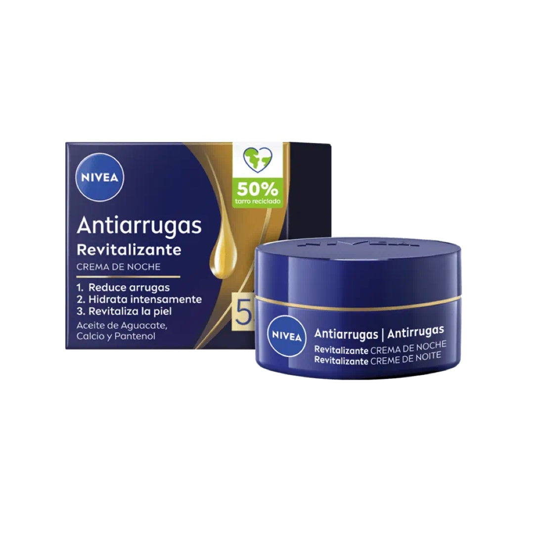 Nivea Creme de Noite Antirrugas Revitalizante 55+ 50ml