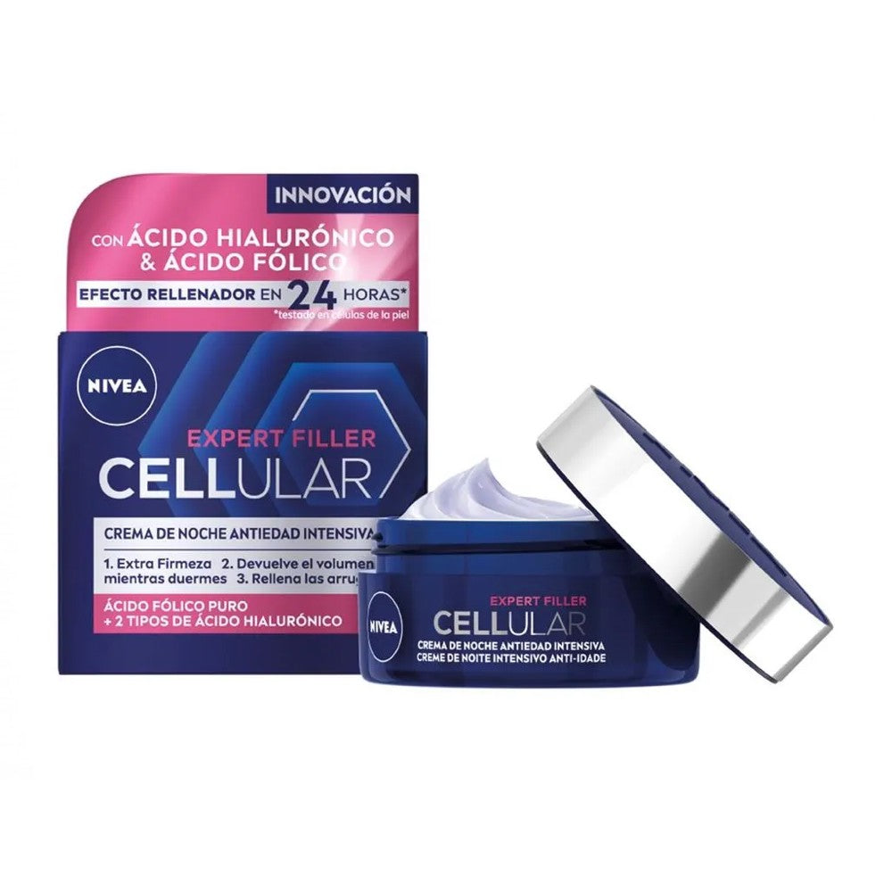 Nivea Creme de Noite Cellular Expert Filler Extra Firmeza 50 ml
