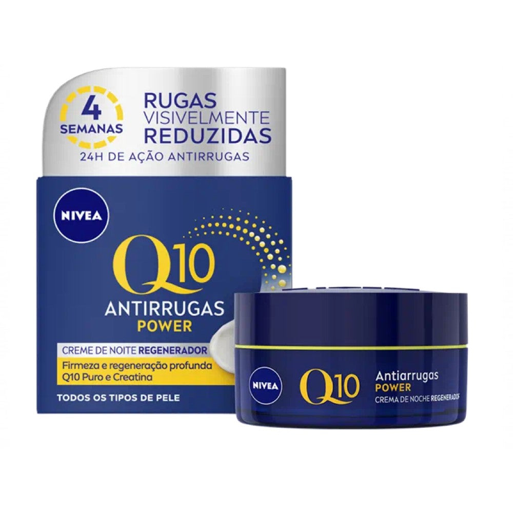 Nivea Creme de Noite Regenerador Q10 Antirrugas Power 50 ml