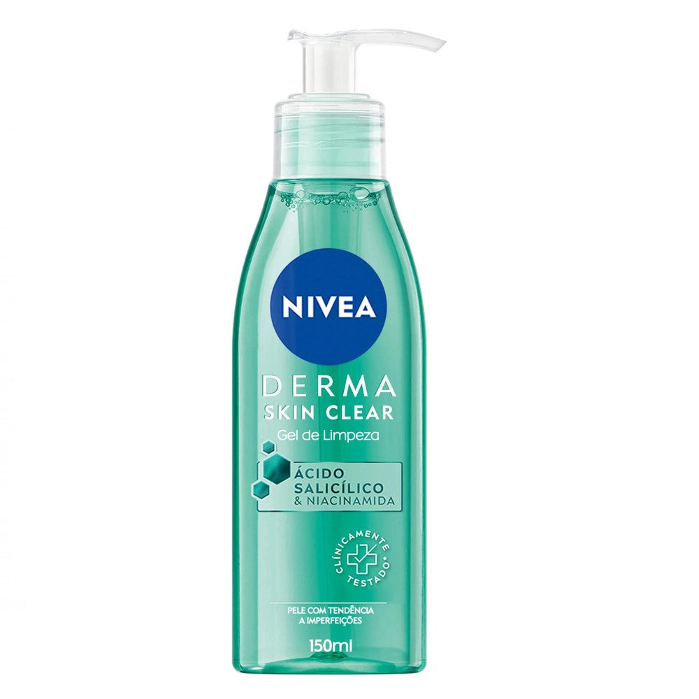 Nivea Derma Skin Clear Gel de Limpeza 150 ml