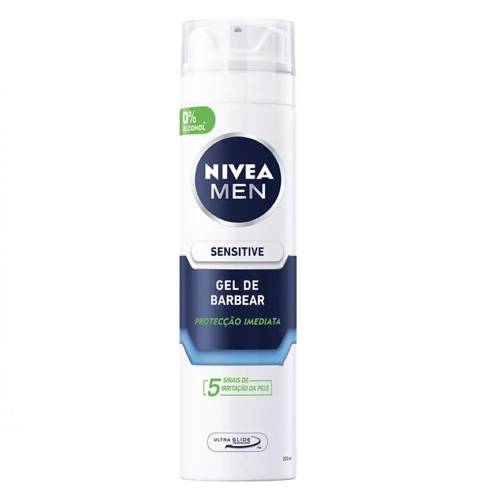 Nivea Gel de Barbear Sensitive 200 ml