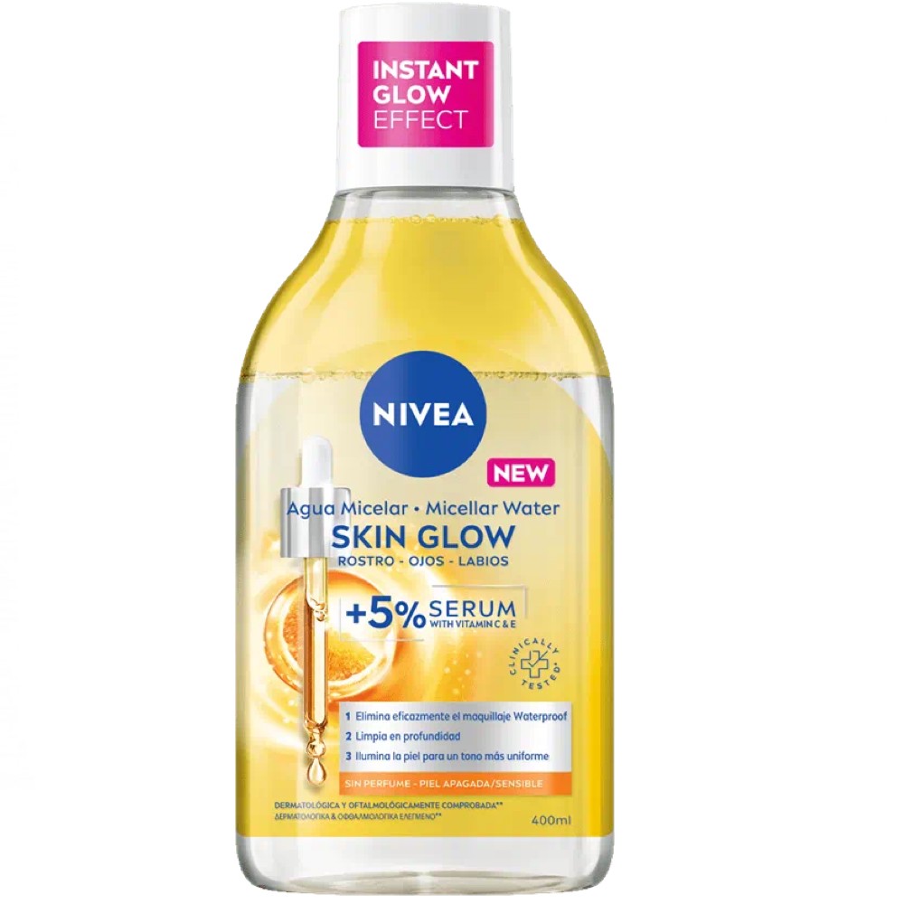 Nivea Água Micelar Skin Glow 400 ml