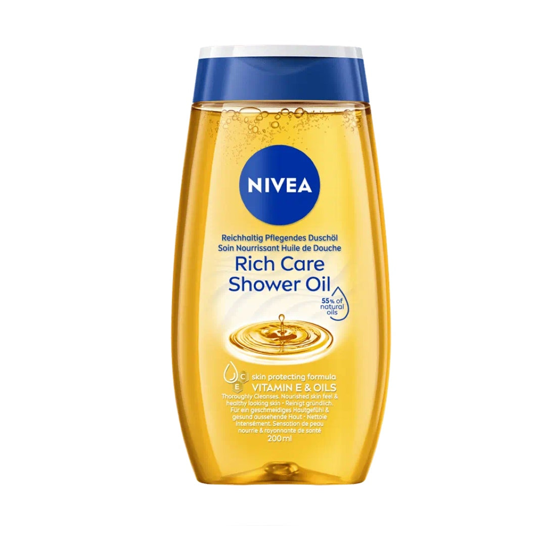 Nivea Óleo De Duche Natural 200 ml