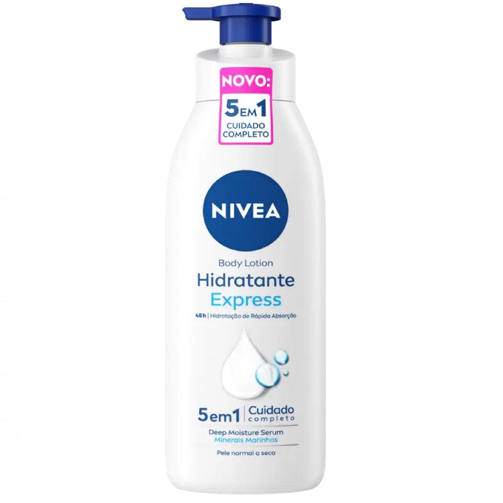Nivea Loção Corporal Hidratante Express com Doseador 400 ml
