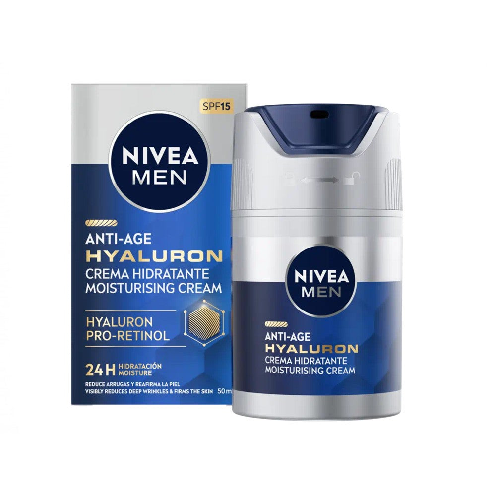 Nivea Men Creme de Rosto Anti-Idade Hyaluron 50 ml