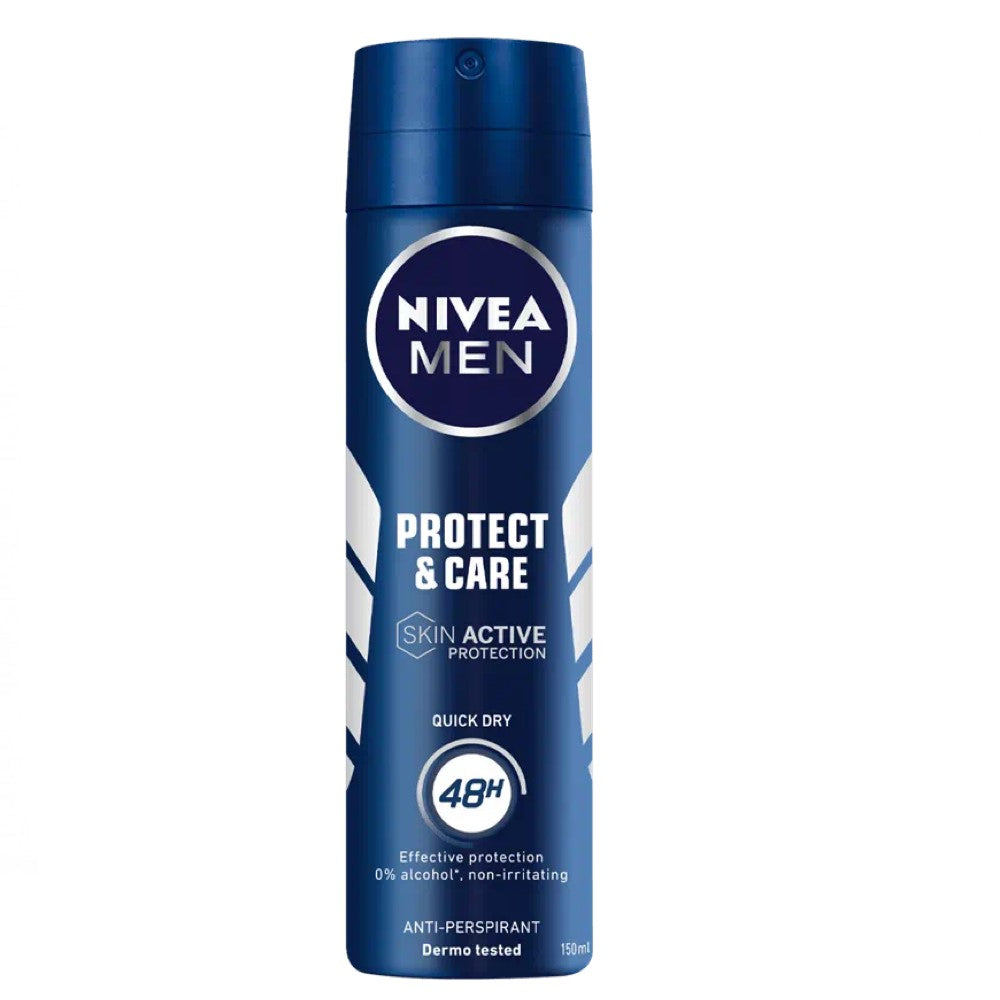 Nivea Men Desodorizante Protect & Care Spray 150 ml