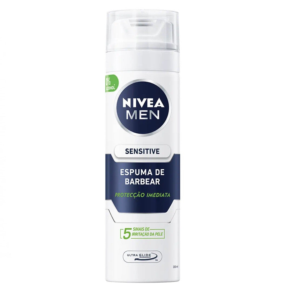 Nivea Men Espuma de Barbear Sensitive 200 ml