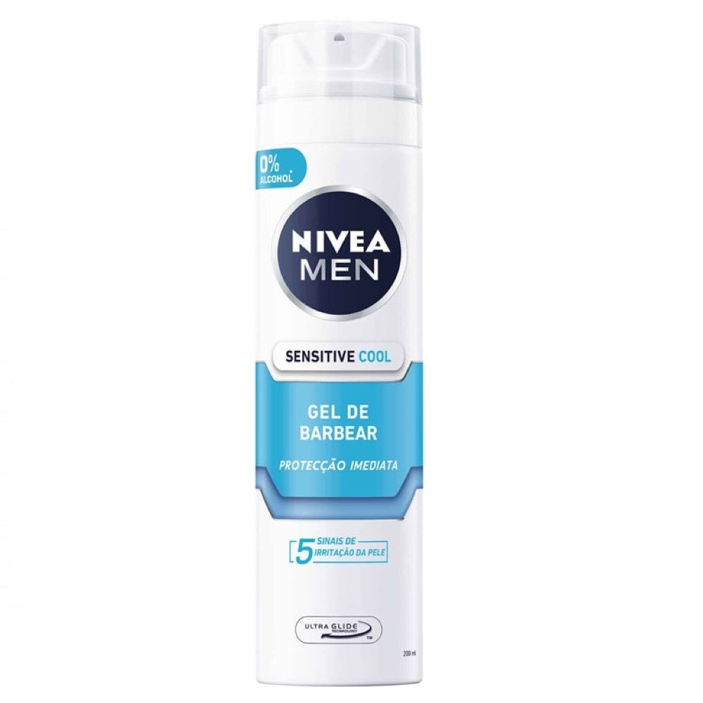 جل حلاقة نيفيا للرجال للبشرة الحساسة والمنعش 200 مل