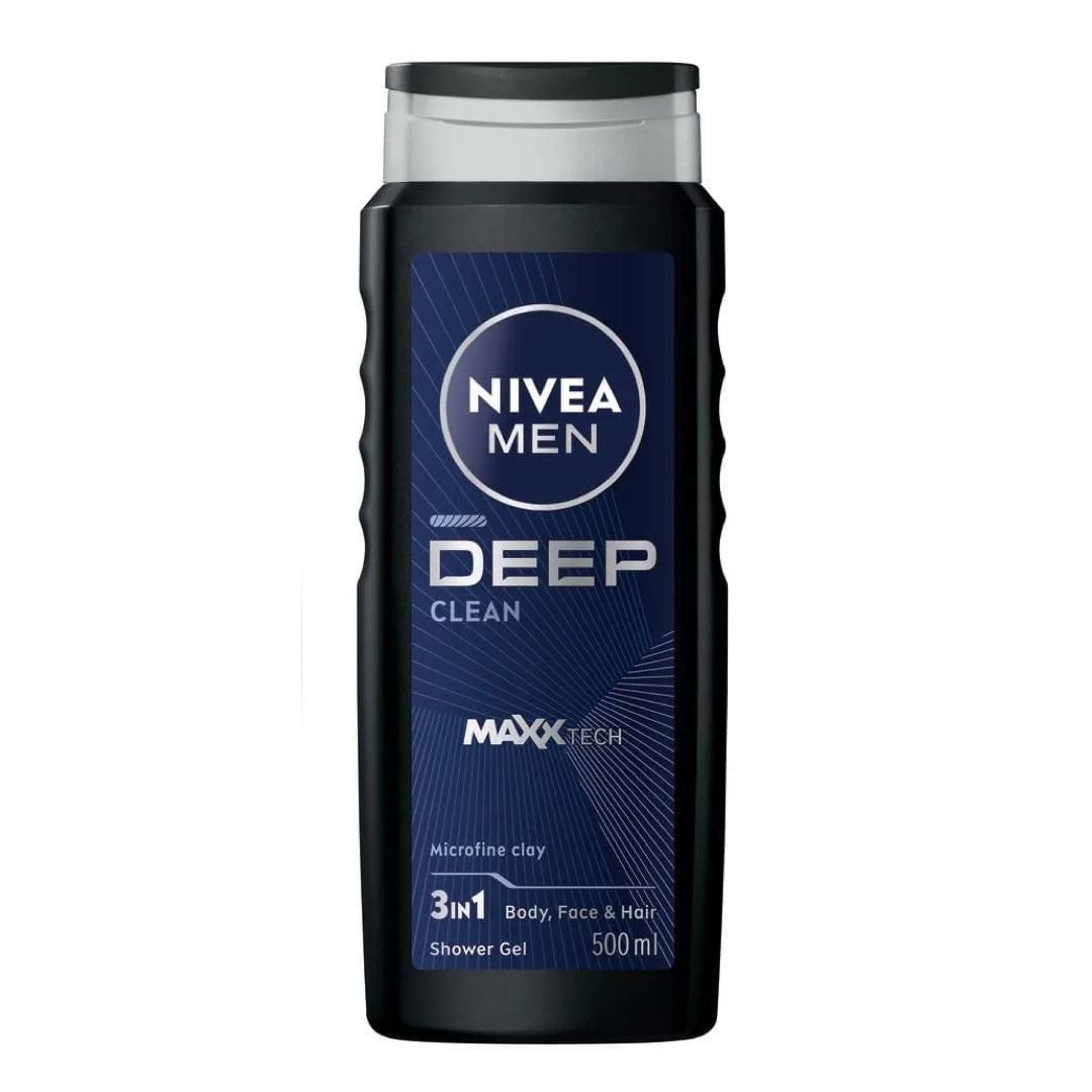 Nivea Men Gel De Duche Deep 500 ml