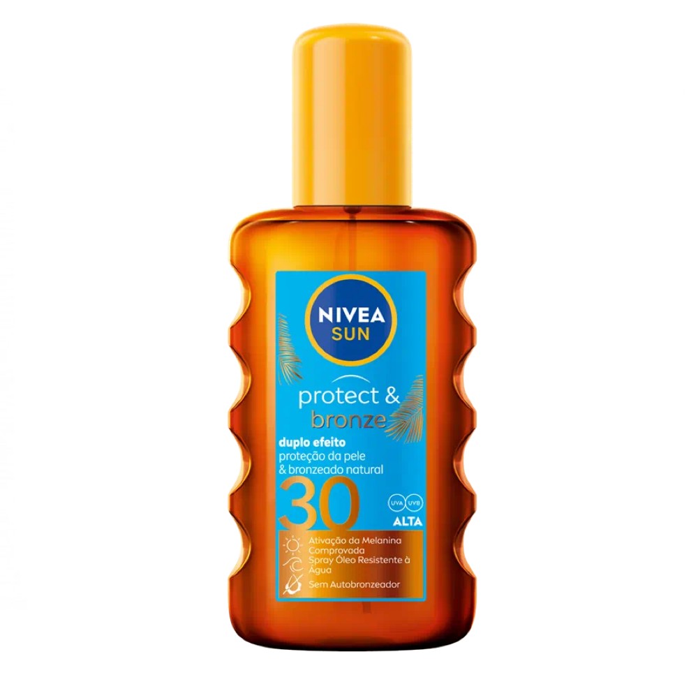 Nivea Spray Óleo Protect & Bronze FP30 200 ml