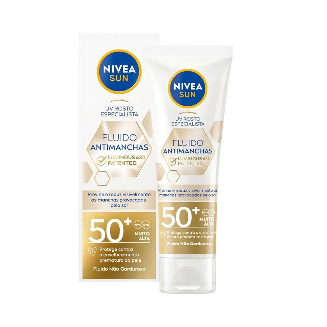 Nivea Sun Fluido UV Rosto Especialista Antimanchas FP50+ 40ml