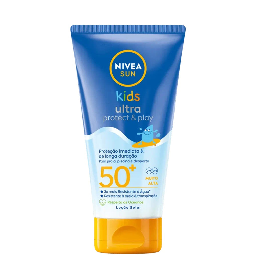 Nivea Sun Loção Kids Ultra Protect & Play FP50+ 150ml