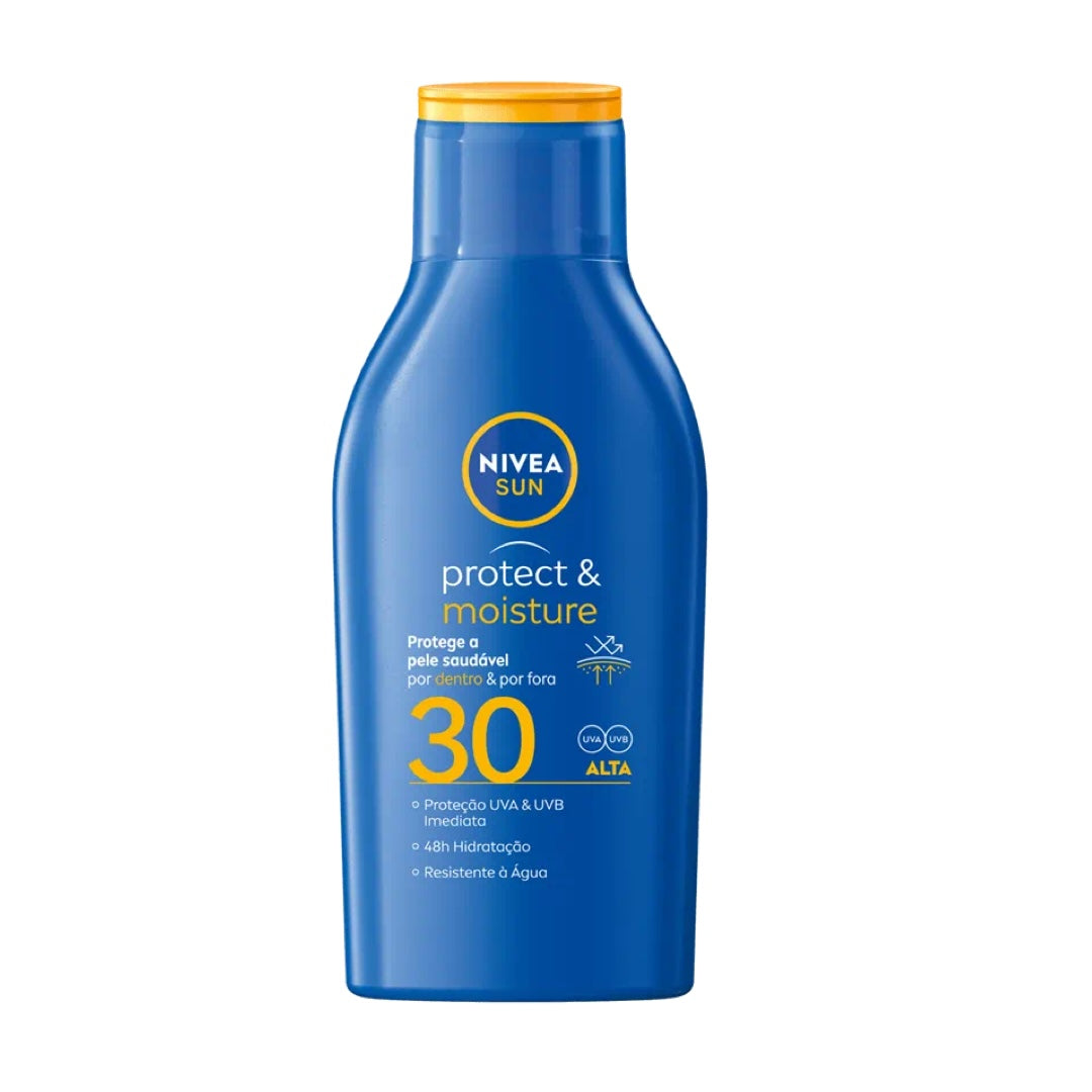 Nivea Sun Loção Protect & Moisture FP30 100 ml