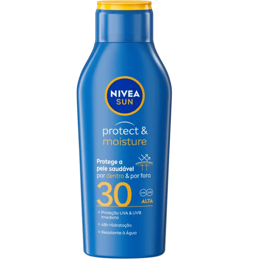 Nivea Sun Loção Protect & Moisture FP30 400 ml