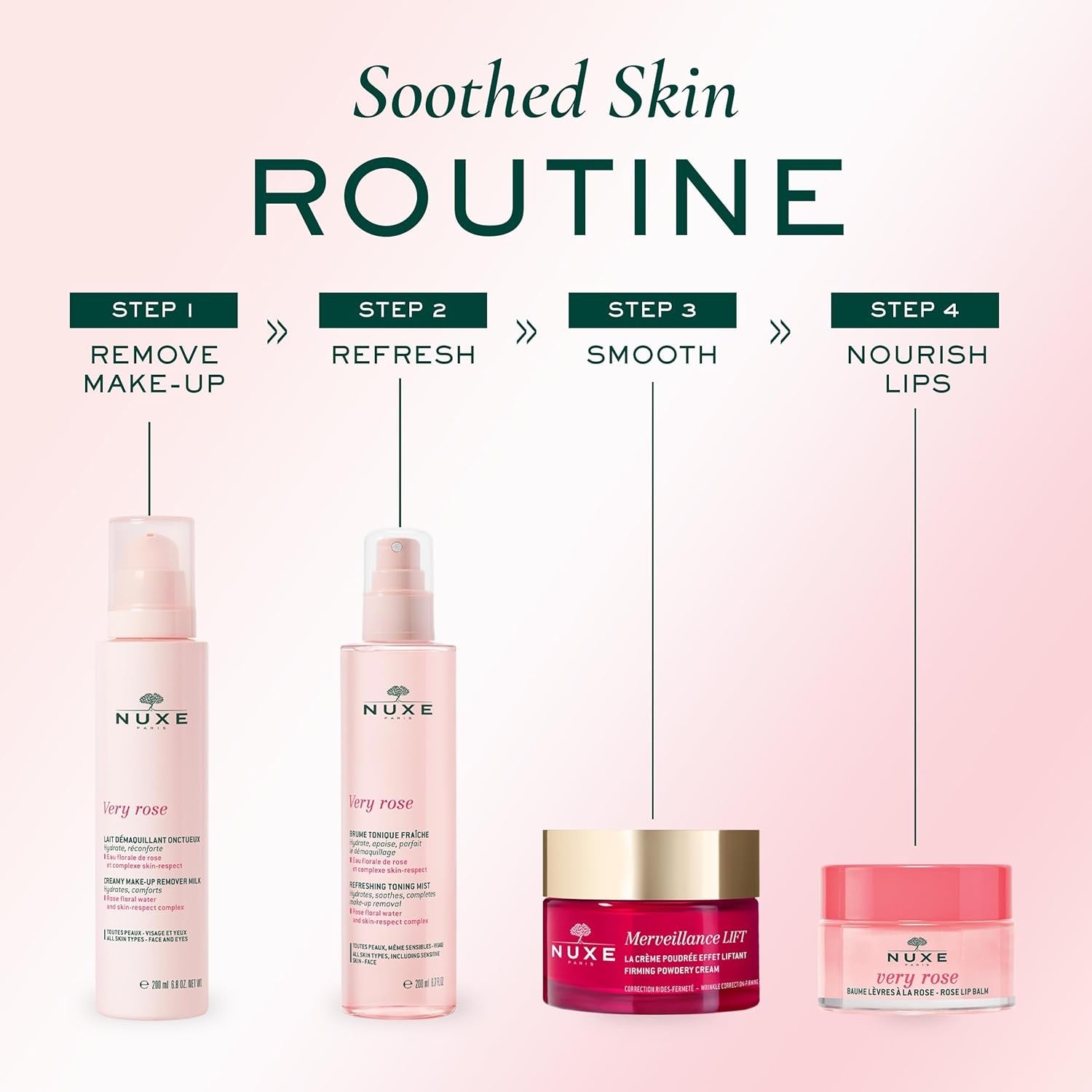 Nuxe Very Rose Creamy Make-up Remover Milk 200 ml