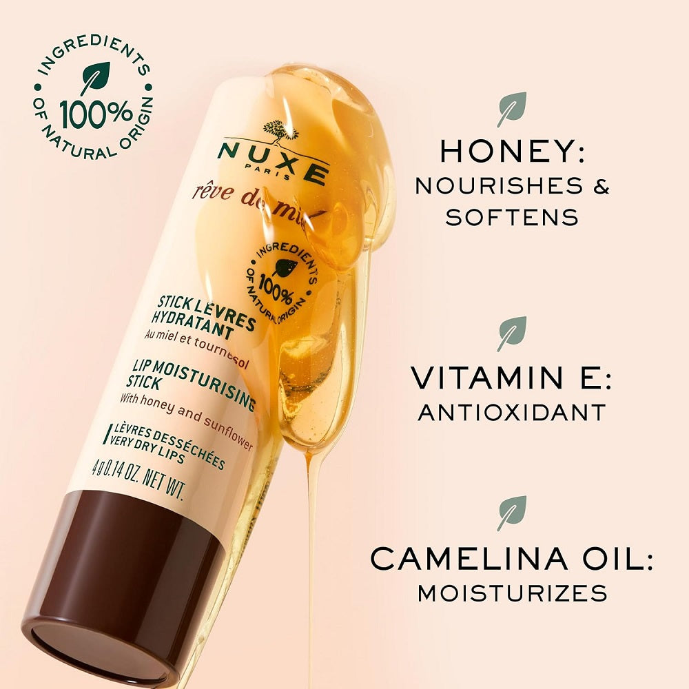 Nuxe Rêve de Miel Lip Moisturising Stick 4 g