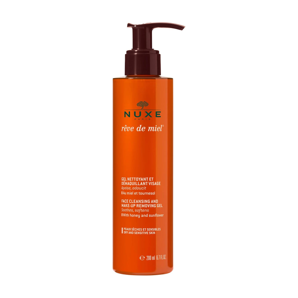 Nuxe Rêve de Miel Face Cleansing and Make-Up Removing Gel 200 ml