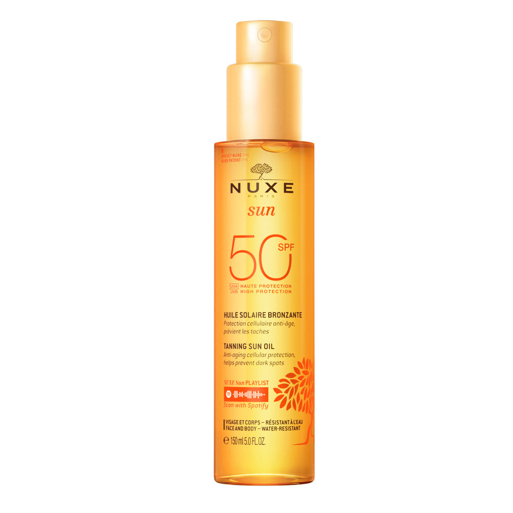 Nuxe Sun Tanning Sun Oil High Protection SPF50 150 ml