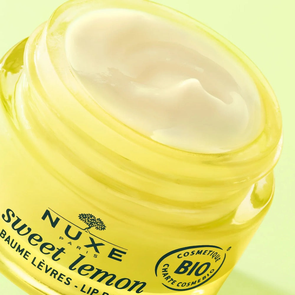 Nuxe Sweet Lemon Lip Balm with a lemon meringue scent 15 g