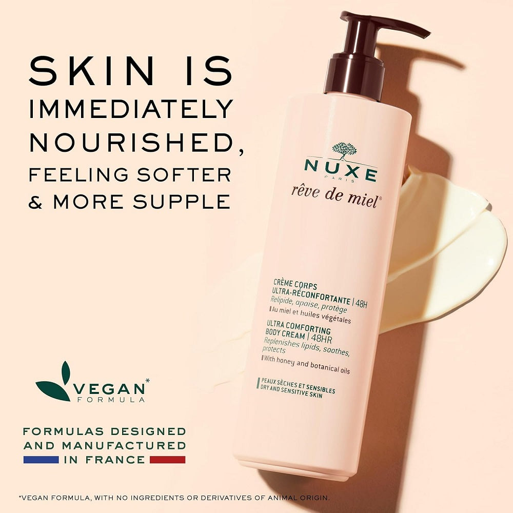 Nuxe Rêve de Miel Ultra-Comforting Body Cream 48H 400 ml