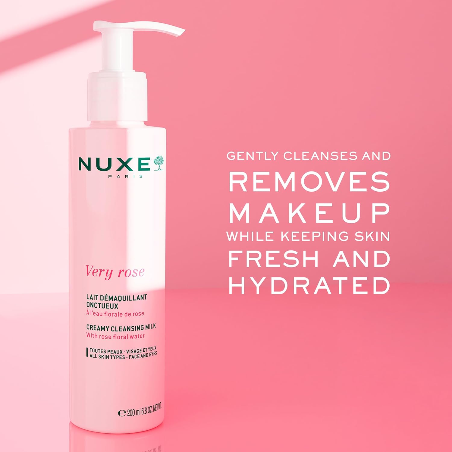 Nuxe Very Rose Creamy cleansing milk 200 ml