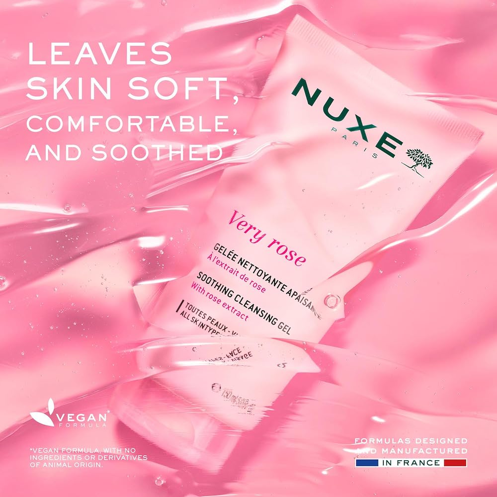 Nuxe Very Rose Soothing cleansing gel 150 ml