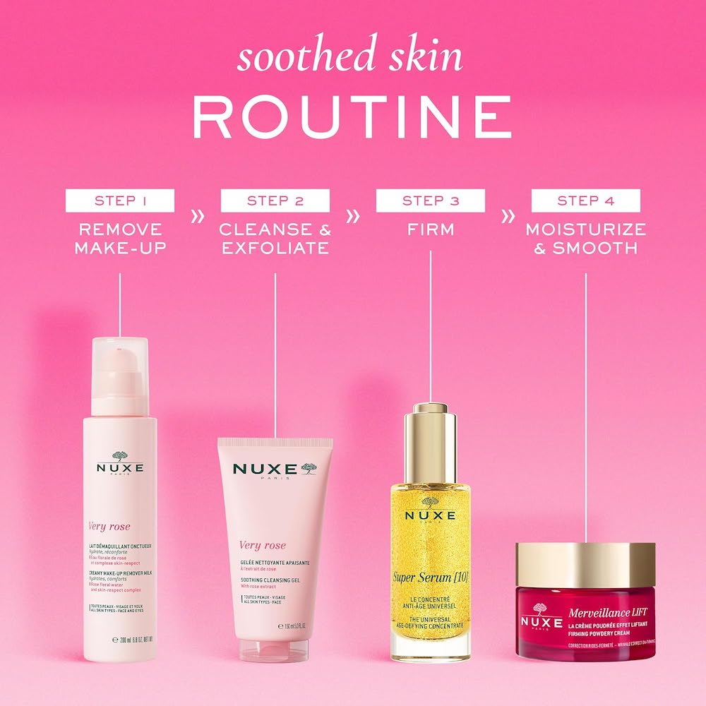 Nuxe Very Rose Soothing cleansing gel 150 ml