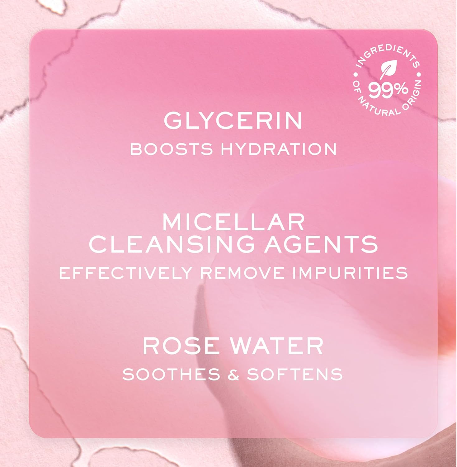 ماء ميسيلار مهدئ ومنظف برائحة الورد من نوكس، 200 مل