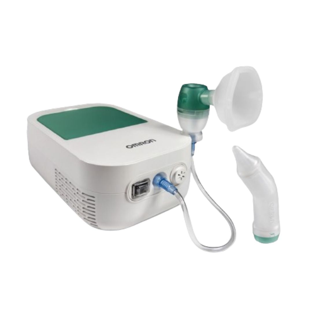 جهاز أومرون ديوبابي 2 في 1 للتبخير مع شفاط أنفي