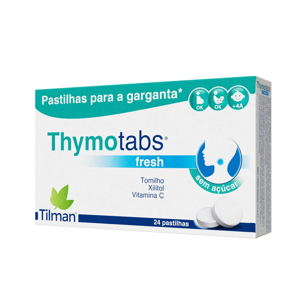 Tilman Thymotabs Fresh 24 Pastilhas