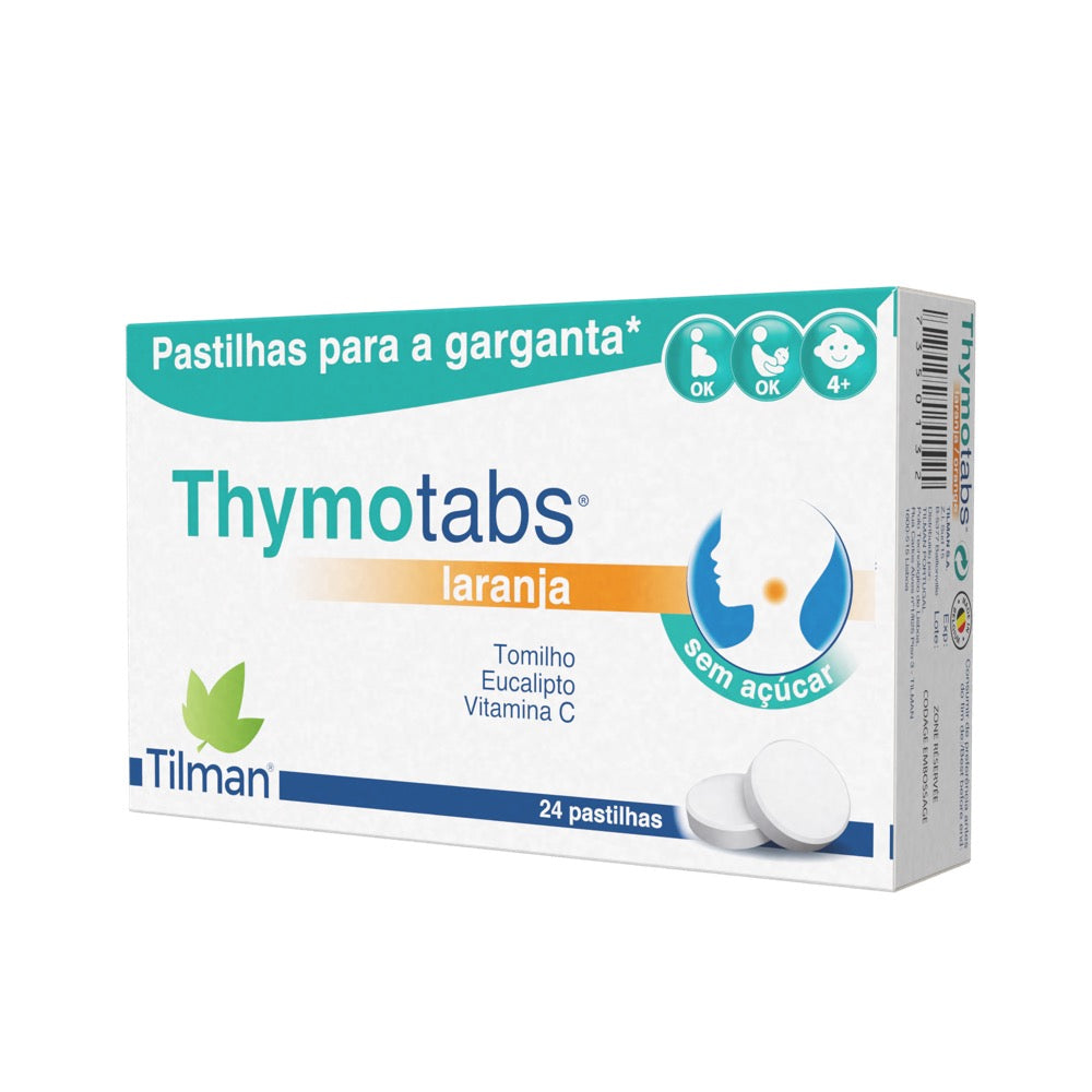 Tilman Thymotabs Orange 24 Pastilhas